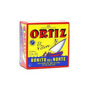 Ortiz White Tuna in Olive Oil | 92g Tin Box