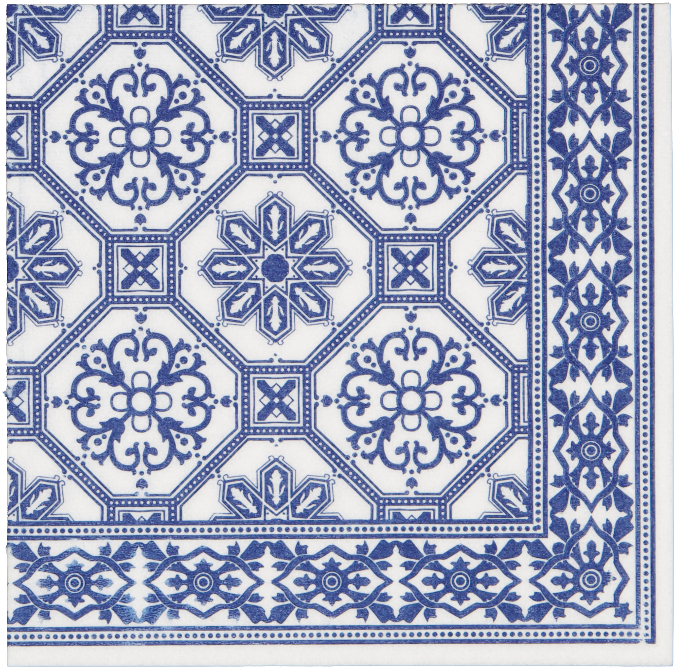 Napkins | Tile Blue